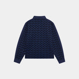 Barry Navy Polo Knitwear Eme Studios
