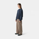 Basic Navy Long Sleeve T-shirts eme
