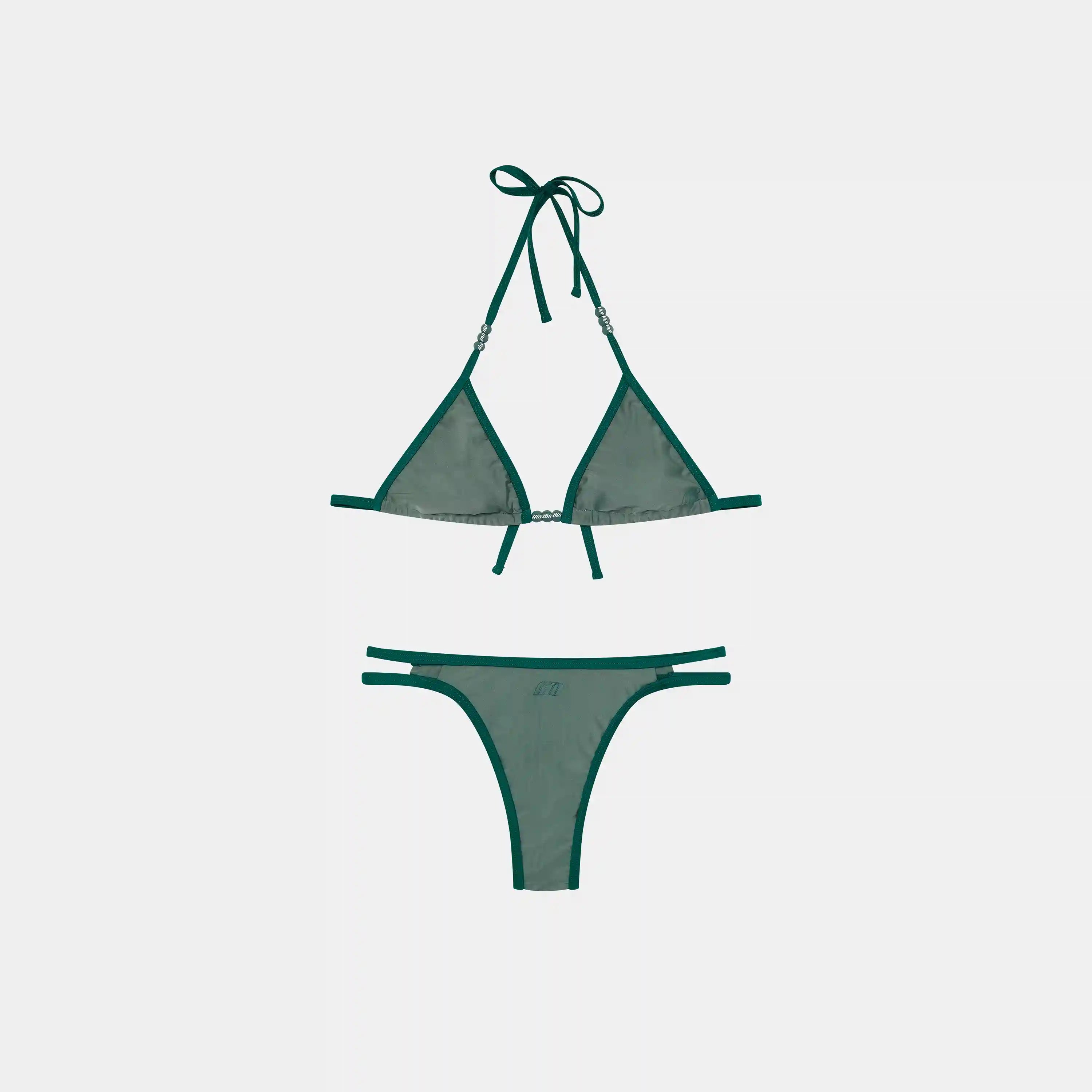 Mieko Forest Bikini Top Bikinis woman Eme Studios