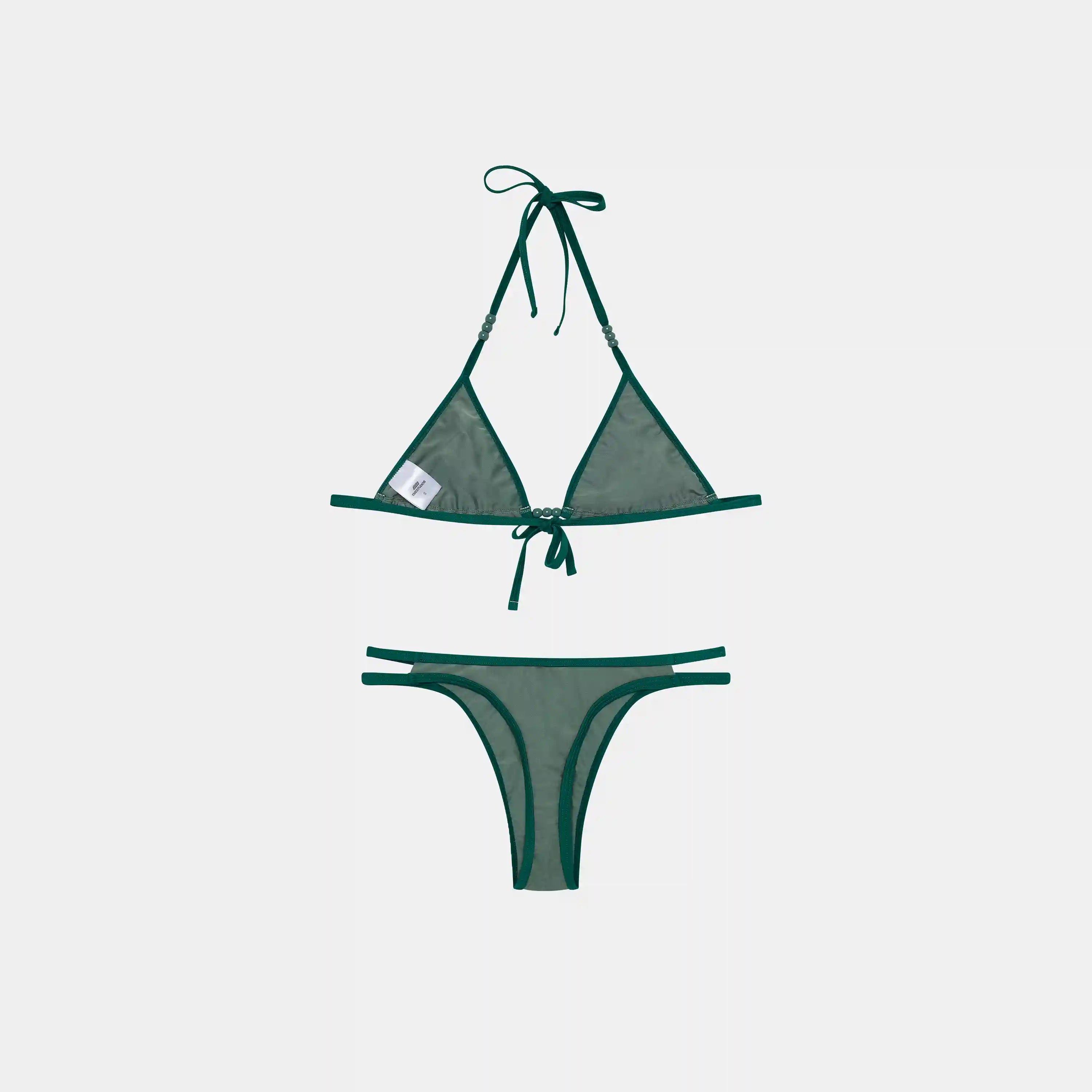 Mieko Forest Bikini Top Bikinis woman Eme Studios