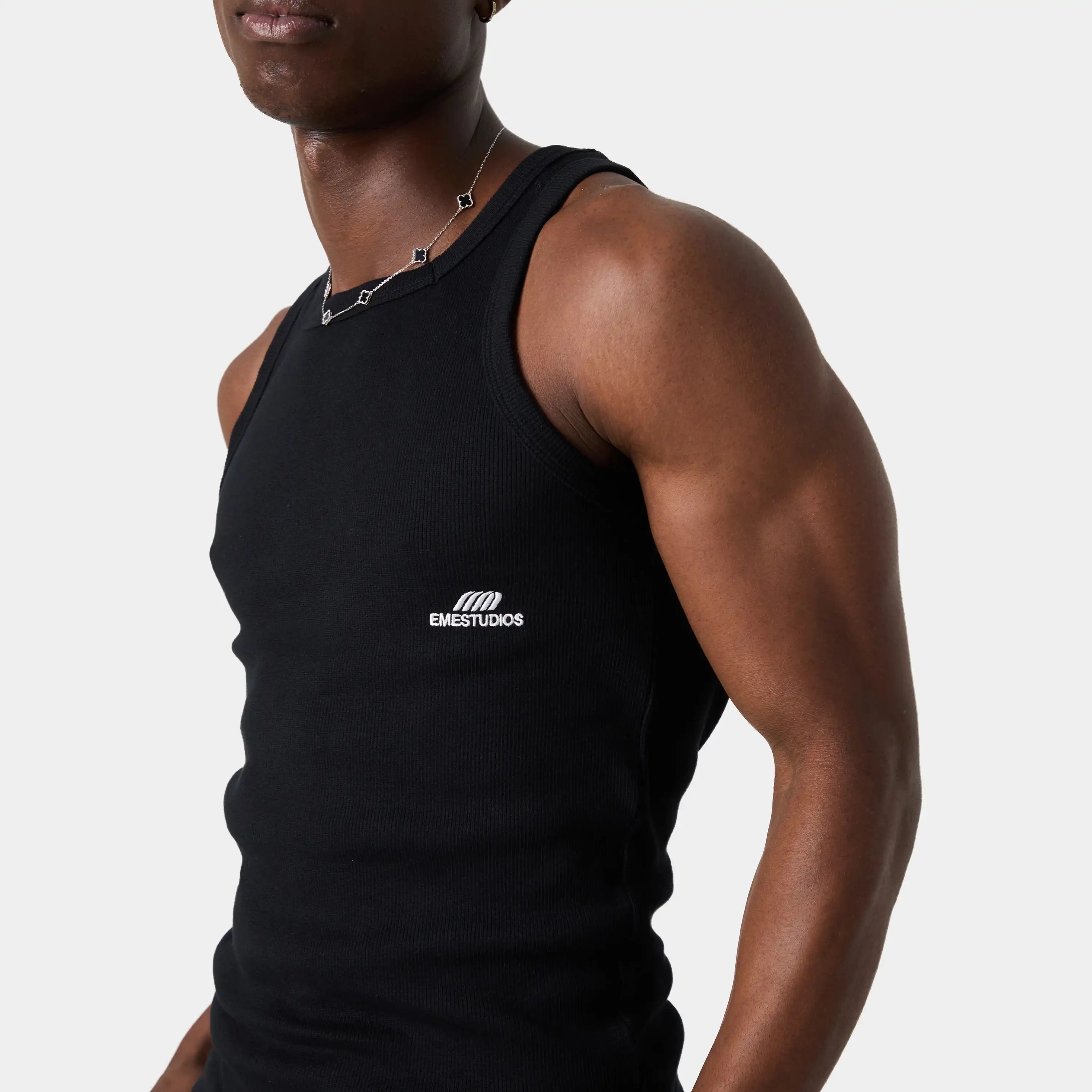 Black Tank Top T-shirts eme