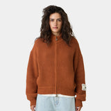 Blush Terracotta Zipper Knit Knitwear Eme Studios
