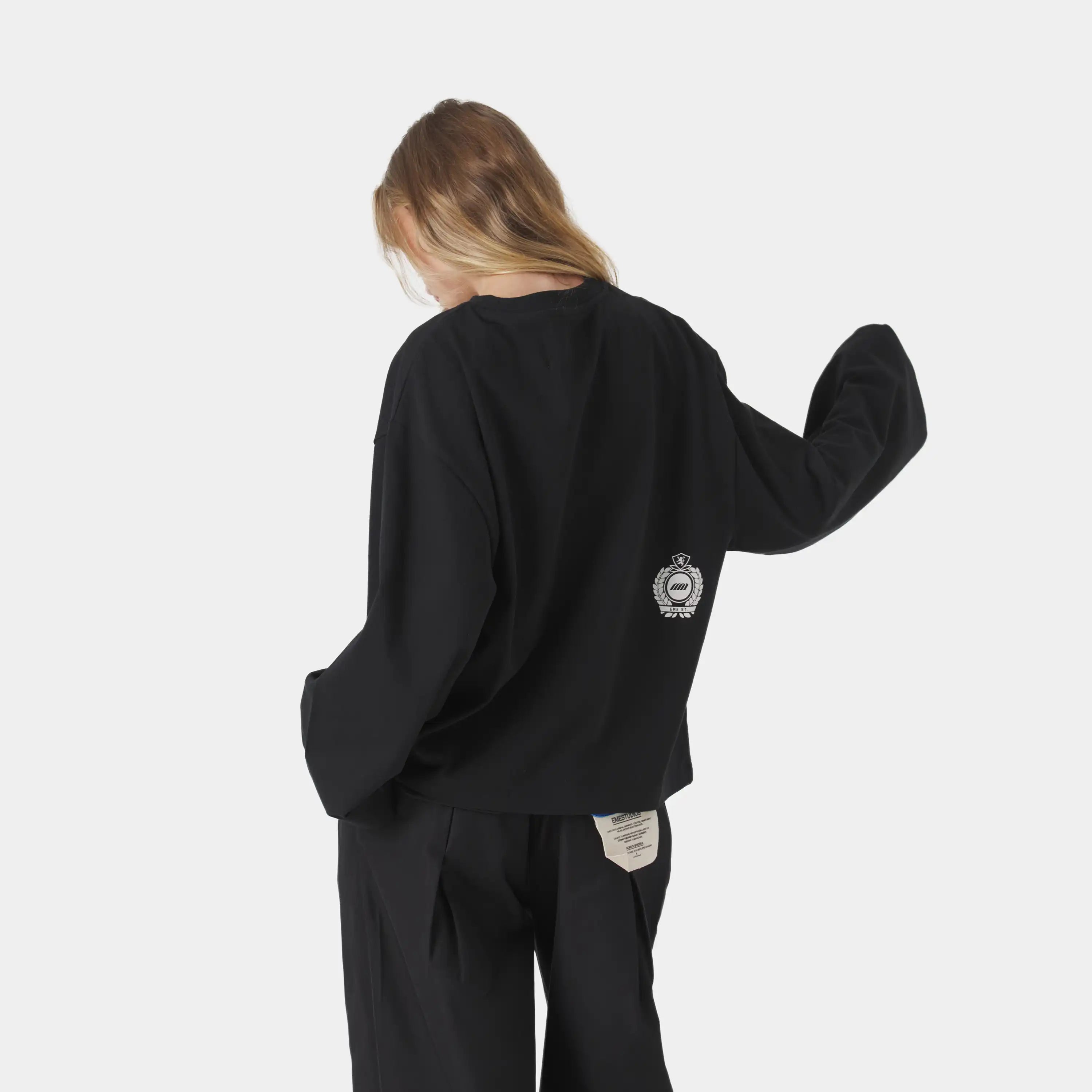 Bound Black Long Sleeve T-shirts Eme Studios
