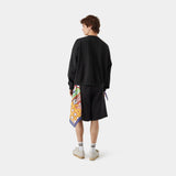 Box Shadow Oversized Crewneck Sweatshirts eme