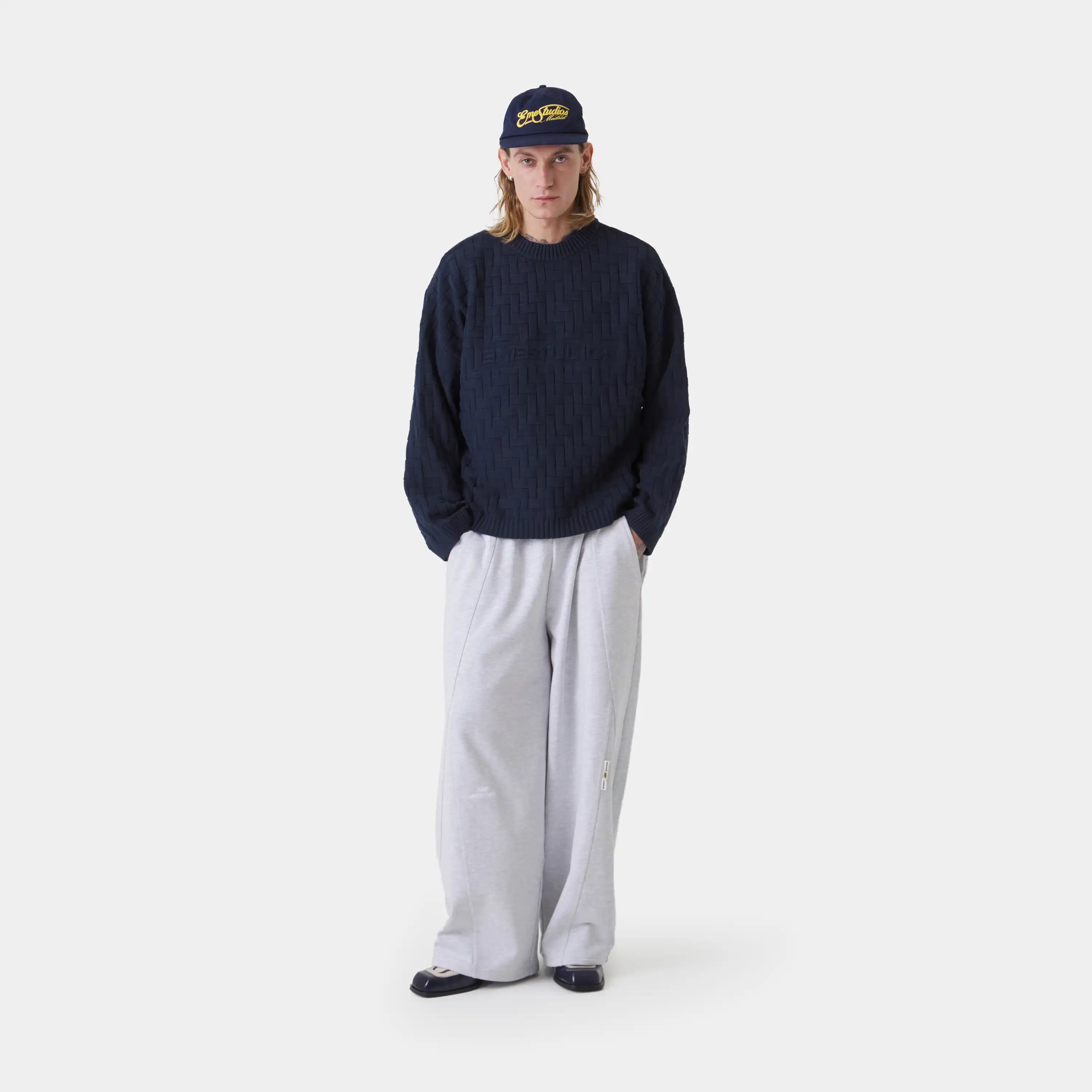 Brick Night Sky Knit Sweater Knitwear Eme Studios