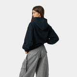 Brook Navy Oversized Hoodie Hoodies Eme Studios