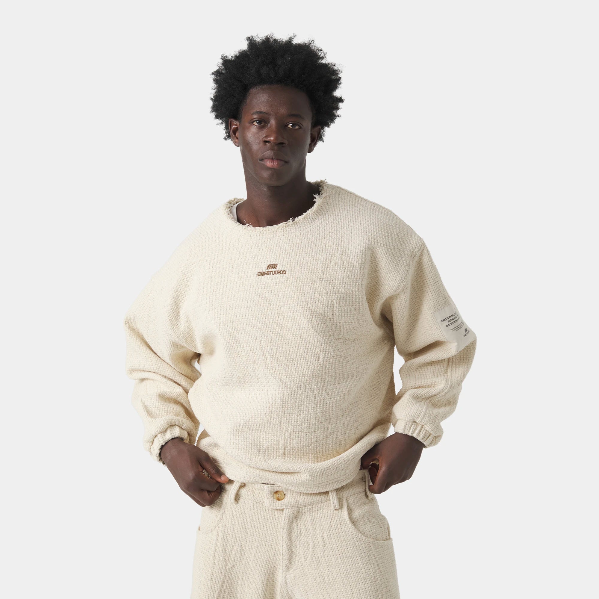 Brulee Oversized Crewneck Sweatshirts Eme Studios