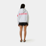 Building Heather Grey Oversized Hoodie Hoodies Eme Studios