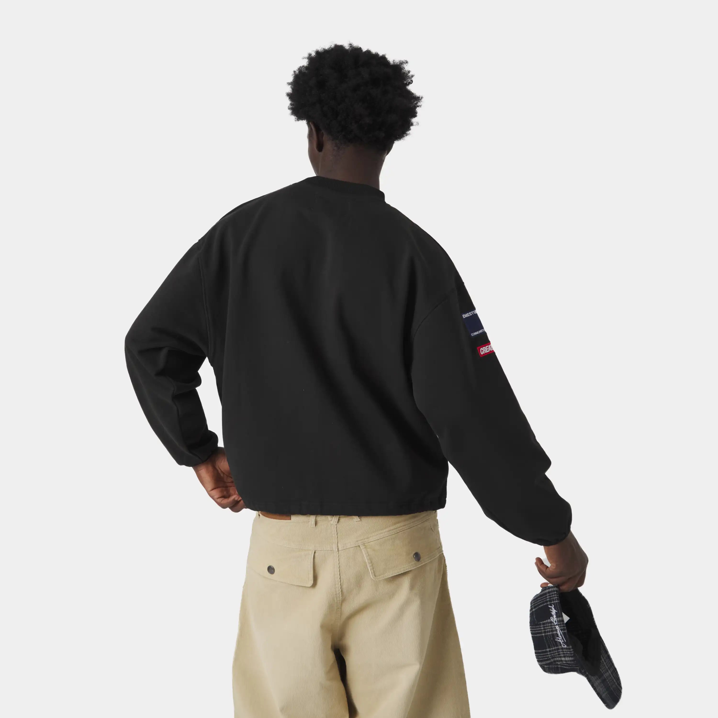 Building Shadow Oversized Crewneck Sweatshirts Eme Studios