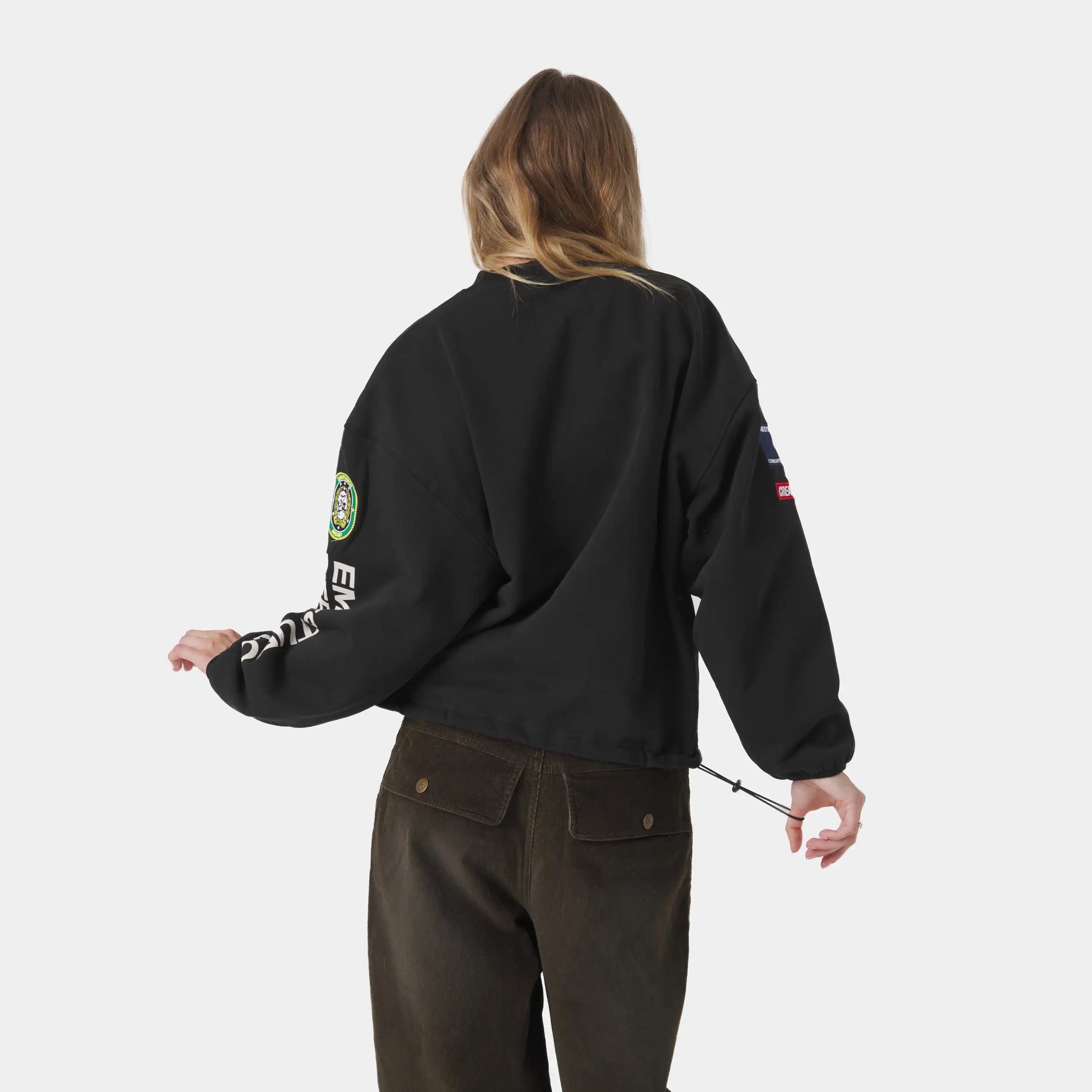Building Shadow Oversized Crewneck Sweatshirts Eme Studios