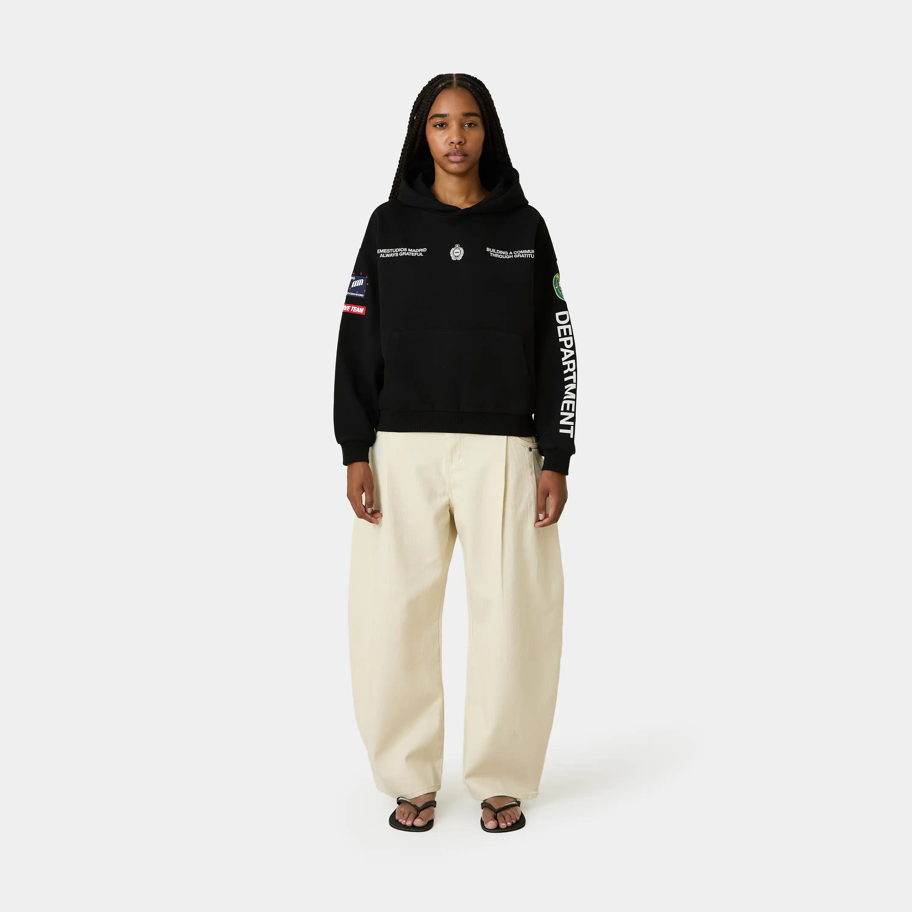 Building Shadow Oversized Hoodie Hoodies Eme Studios