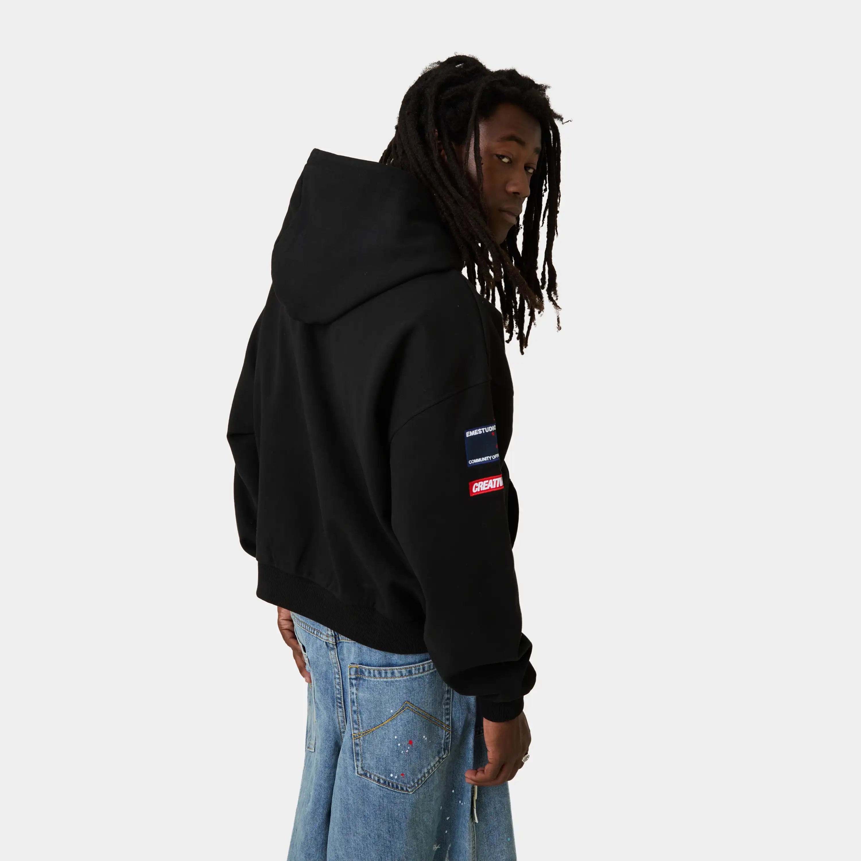 Building Shadow Oversized Hoodie Hoodies Eme Studios