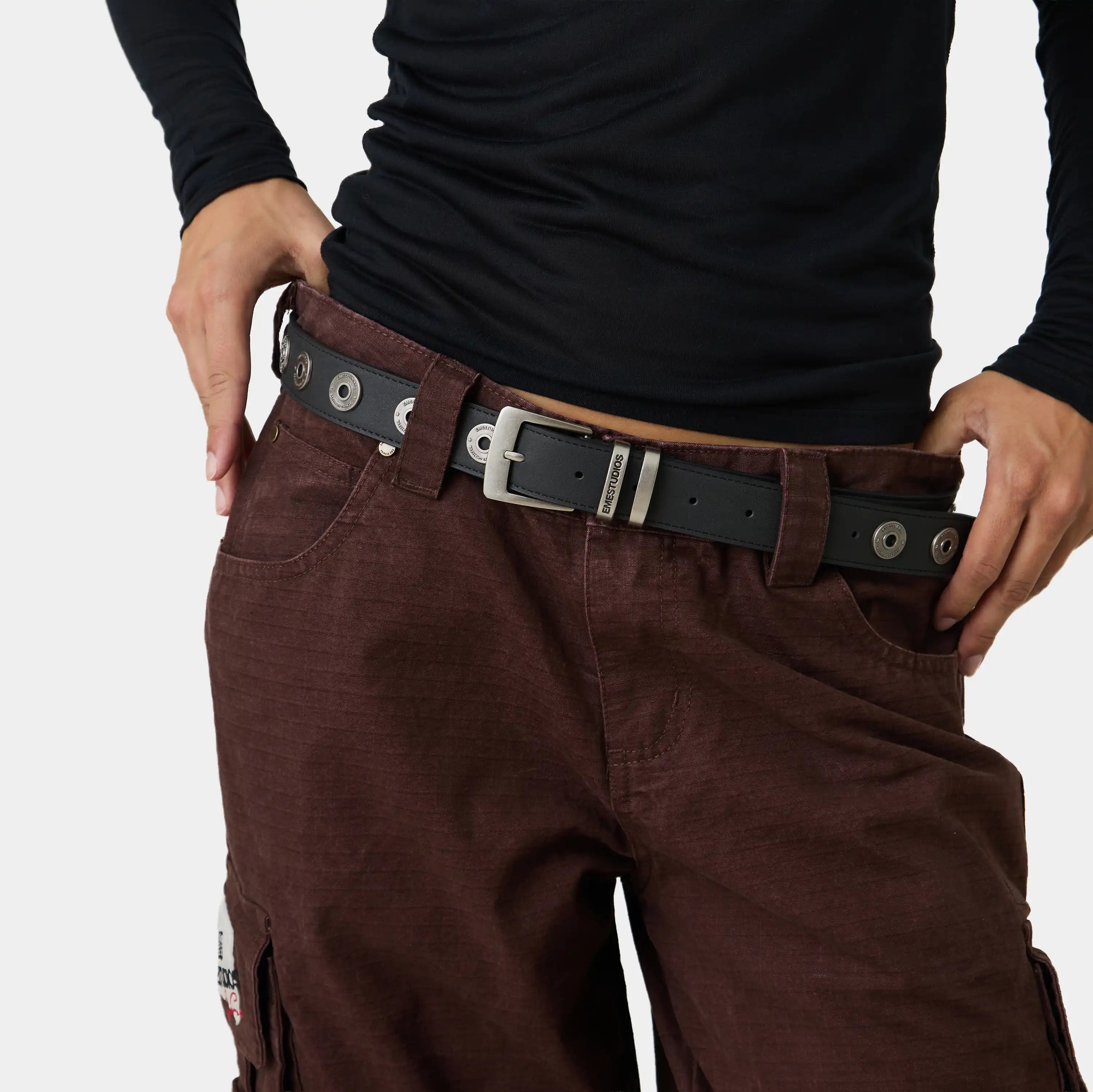 Bullet Black Belt Accesories Eme Studios