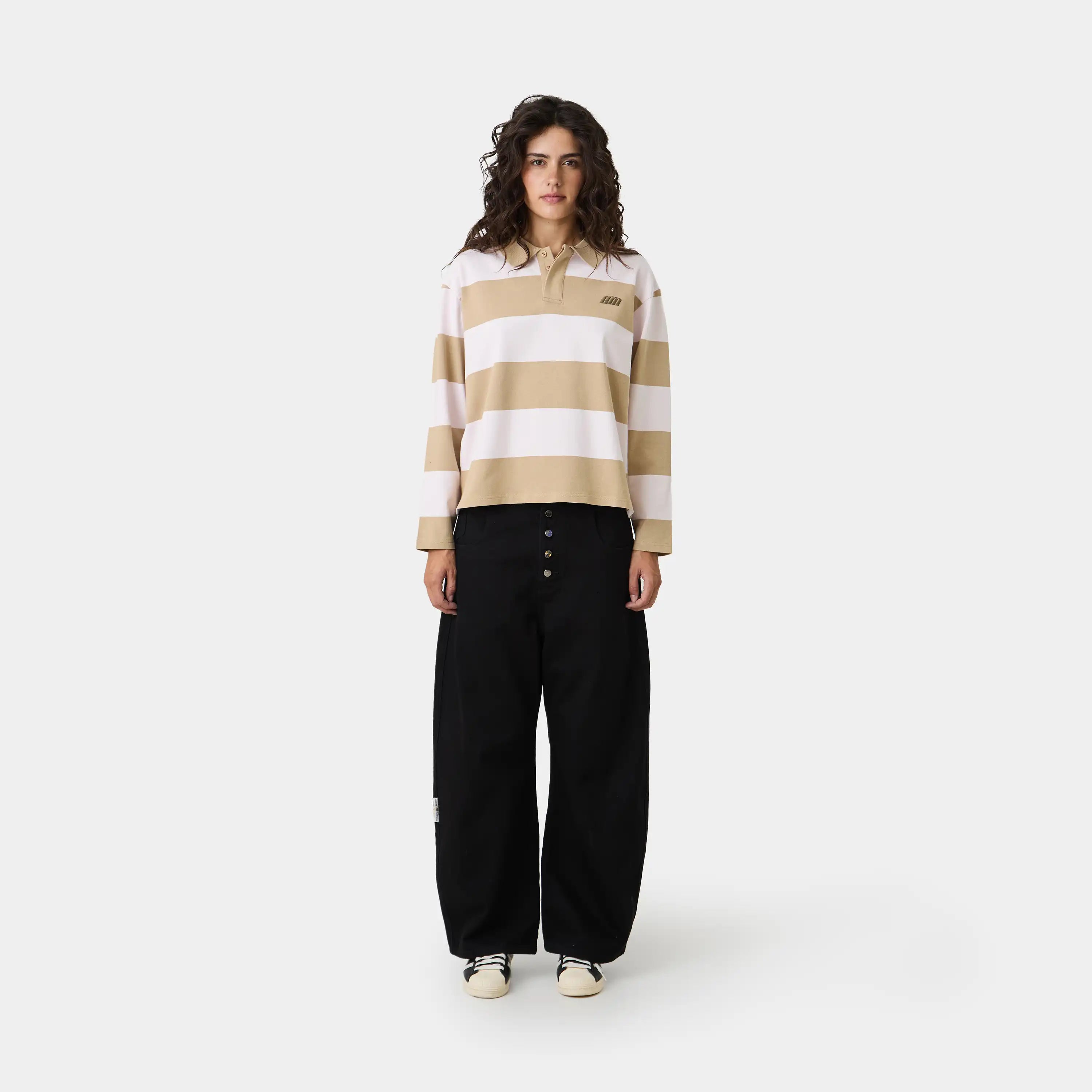 Button Black Pants Pants Eme Studios
