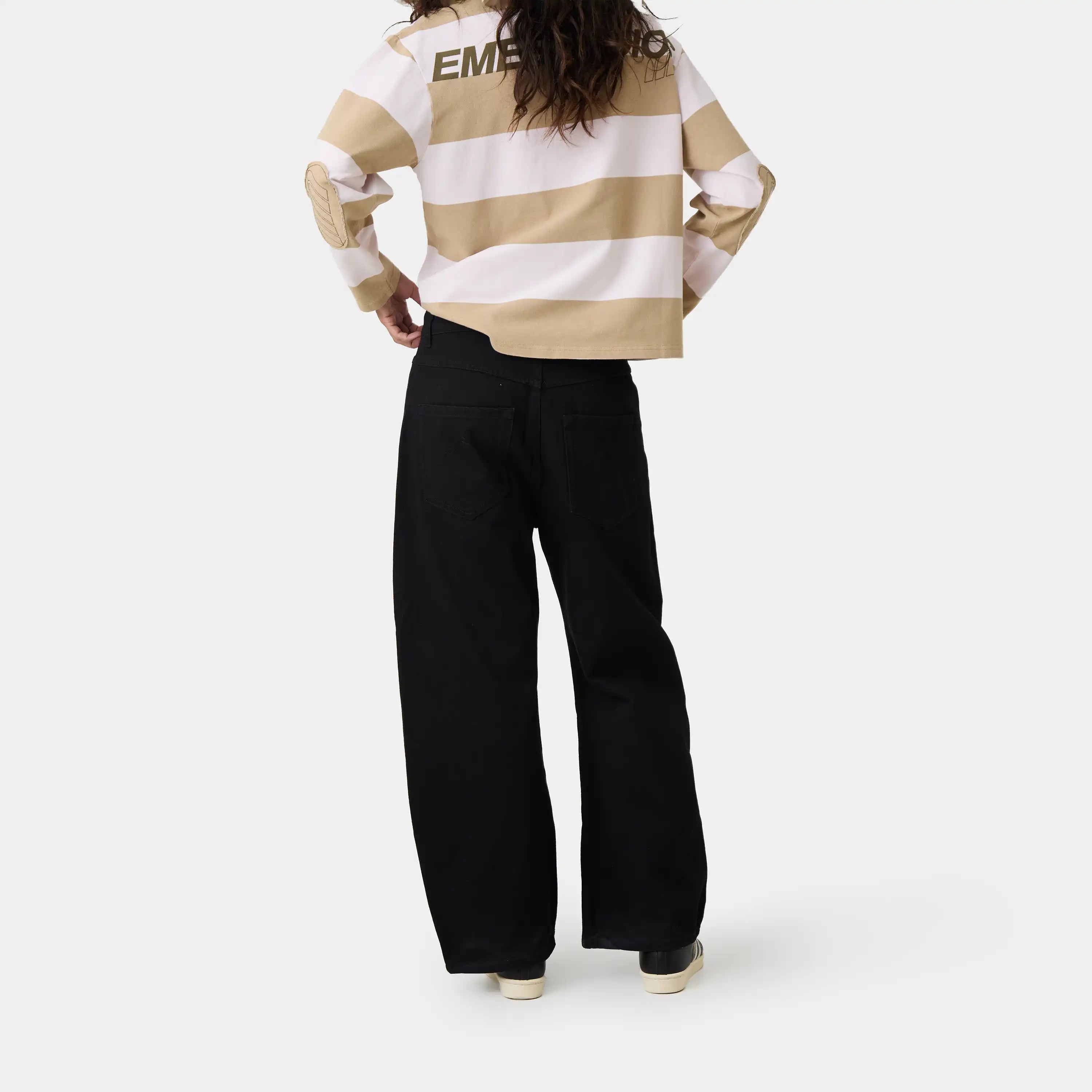 Button Black Pants Pants Eme Studios