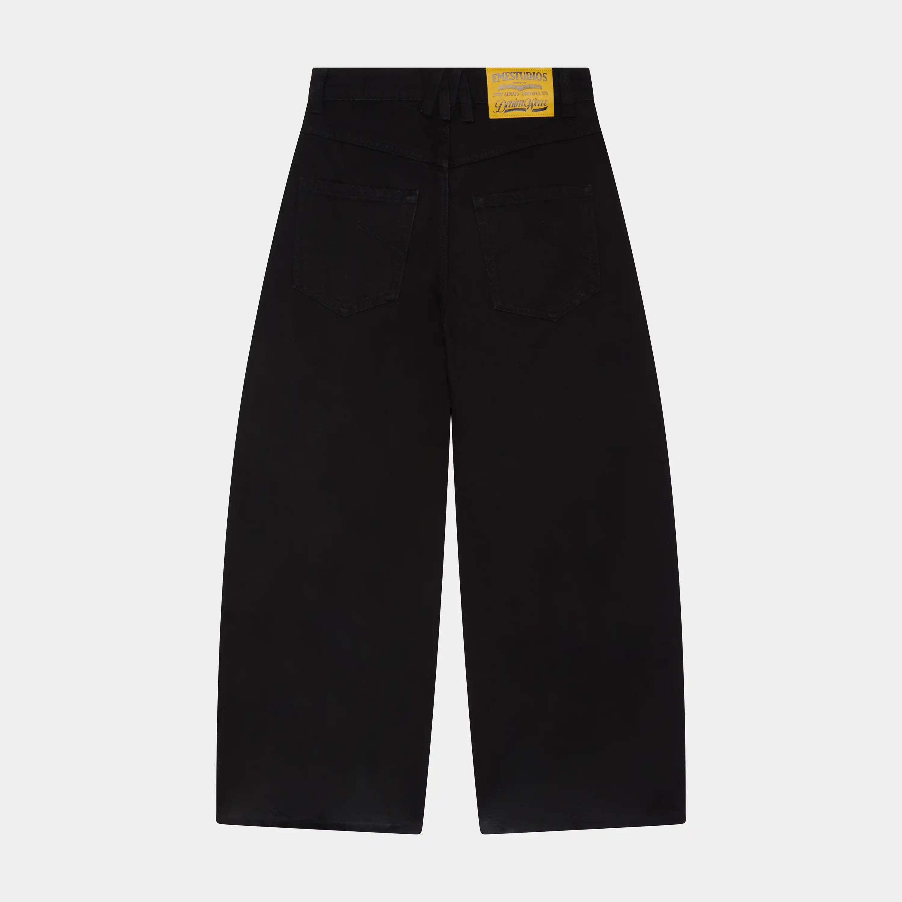 Button Black Pants Pants Eme Studios