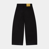 Button Black Pants Pants Eme Studios