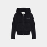 Cala Black Zipper Knit Woman Knitwear Eme Studios