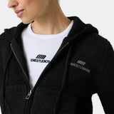 Cala Black Zipper Knit Woman Knitwear Eme Studios