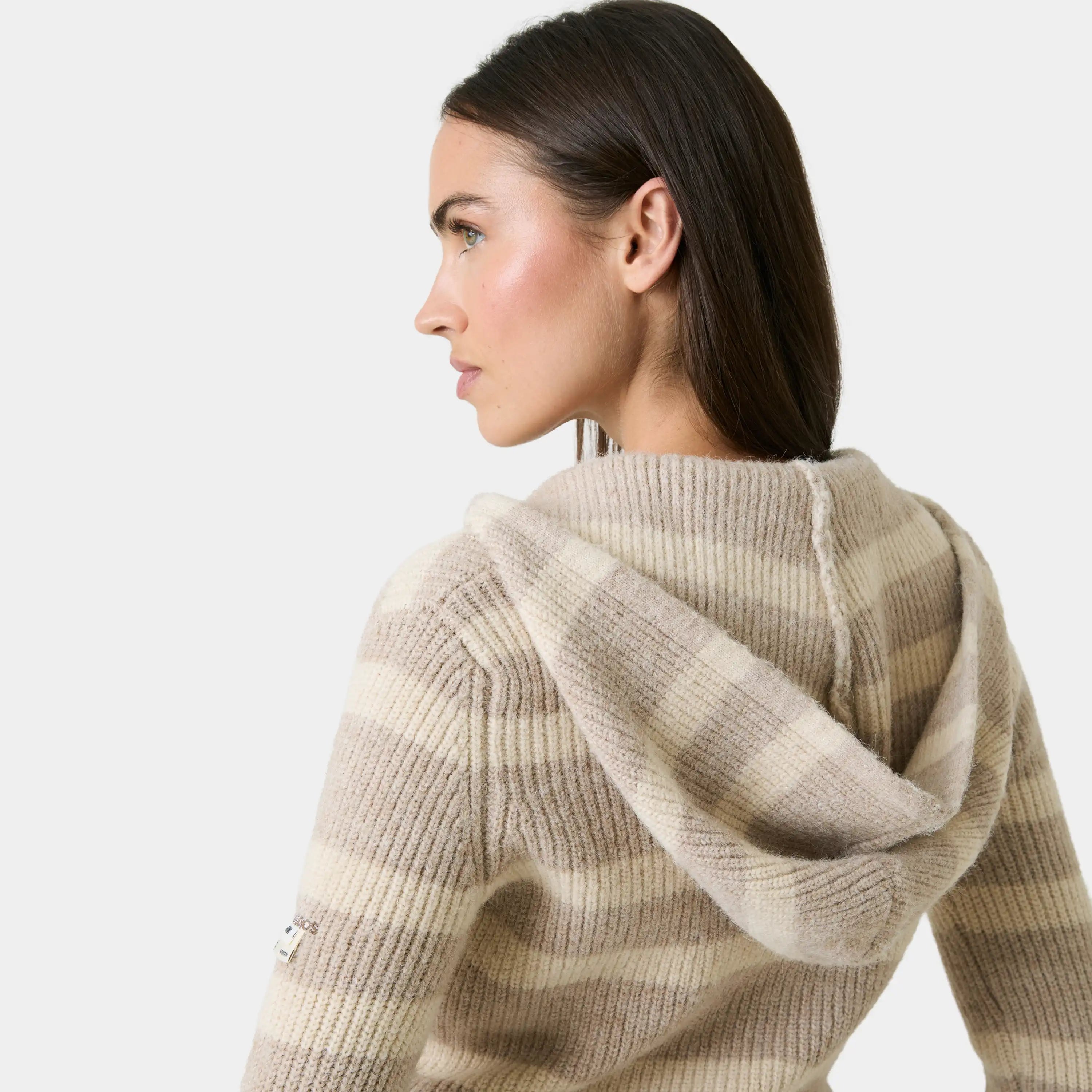 Cala Striped Zipper Knit Woman Knitwear Eme Studios