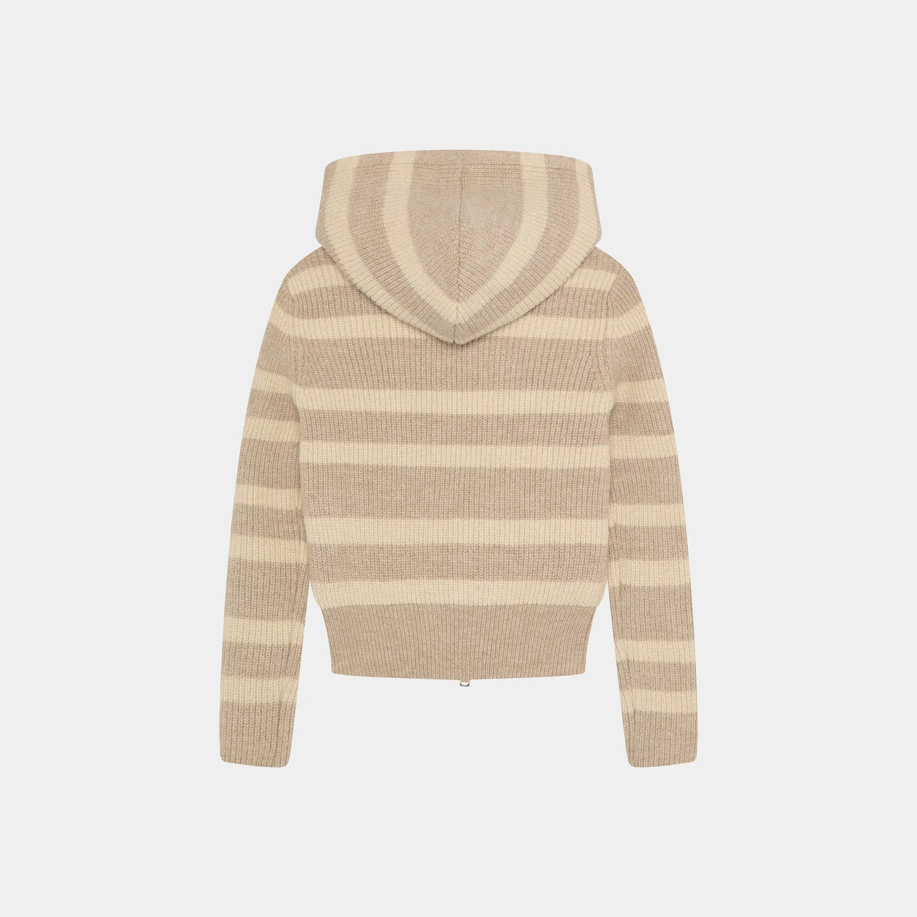Cala Striped Zipper Knit Woman Knitwear Eme Studios