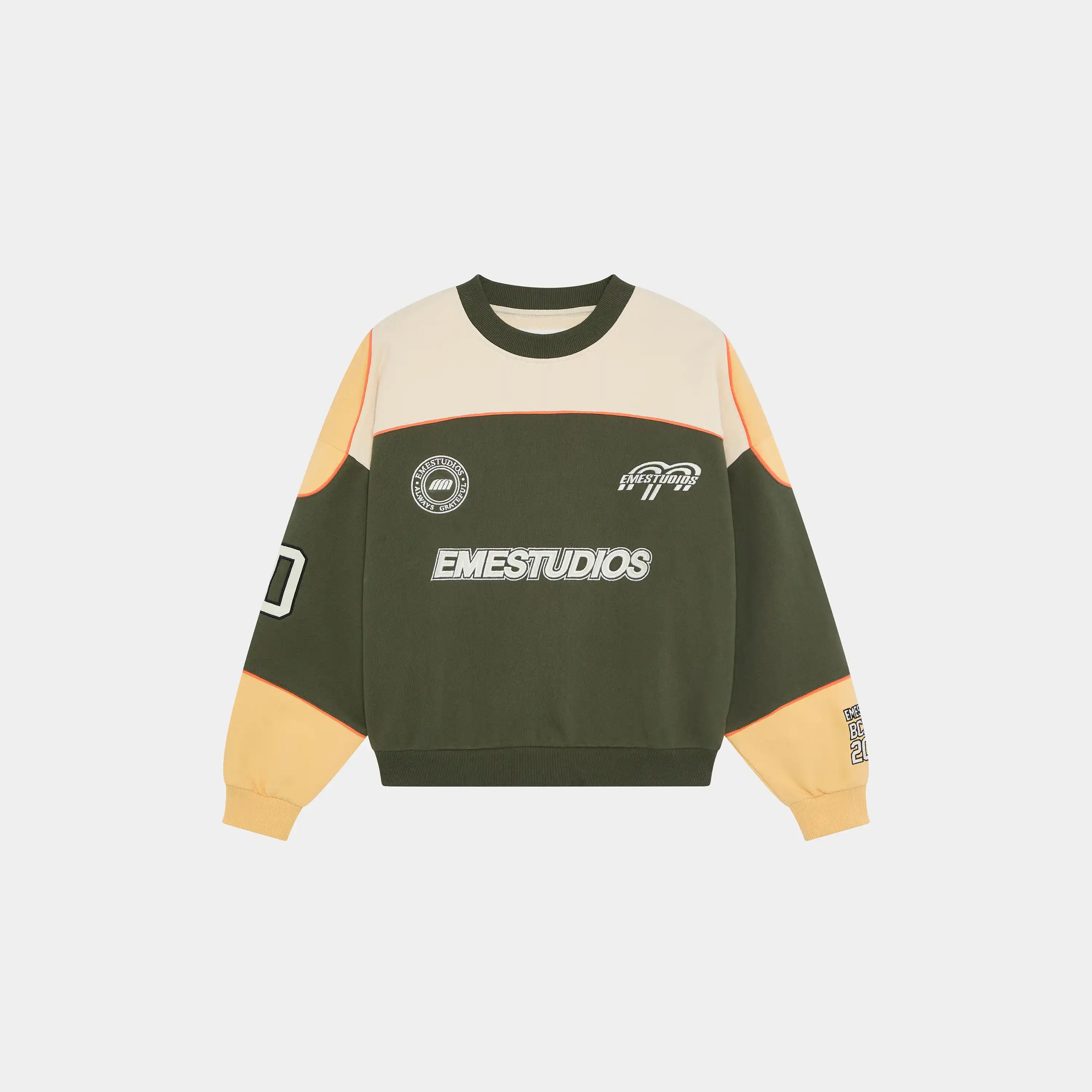 Campus Forest Oversized Crewneck Sweatshirts Eme Studios