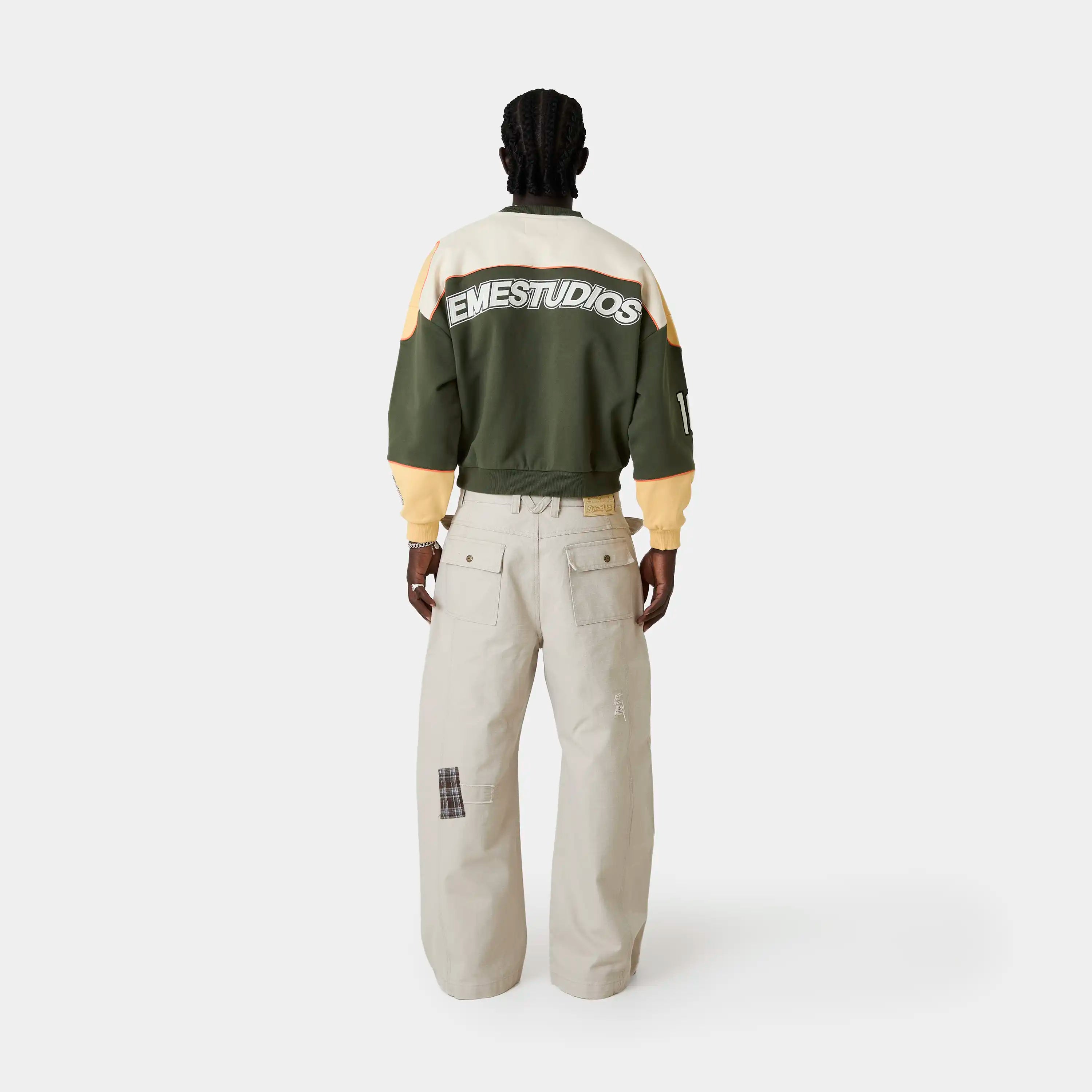 Campus Forest Oversized Crewneck Sweatshirts Eme Studios