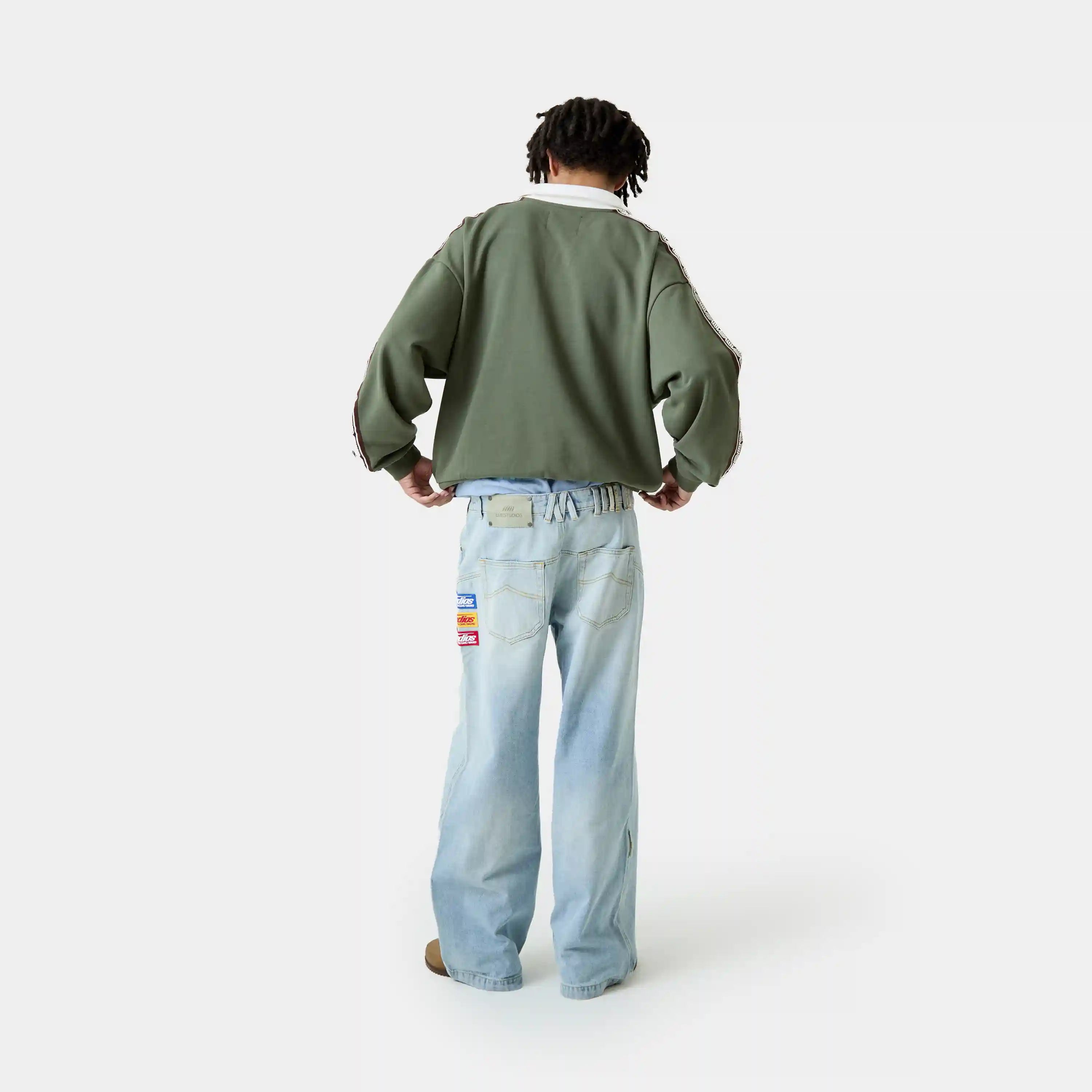 Cane Forest Polo Crewneck Sweatshirts Eme Studios