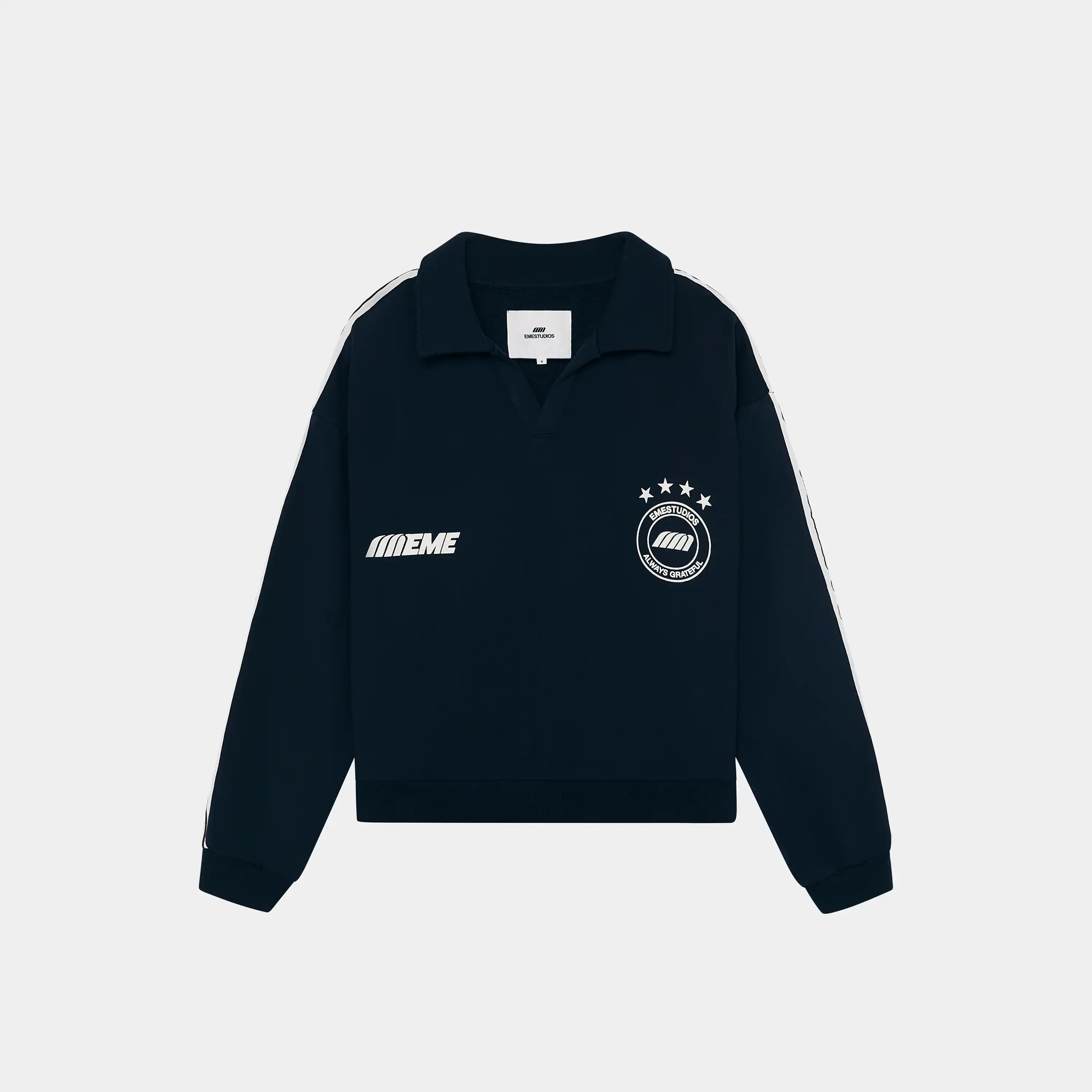 Cane Shadow Polo Crewneck Sweatshirts Eme Studios