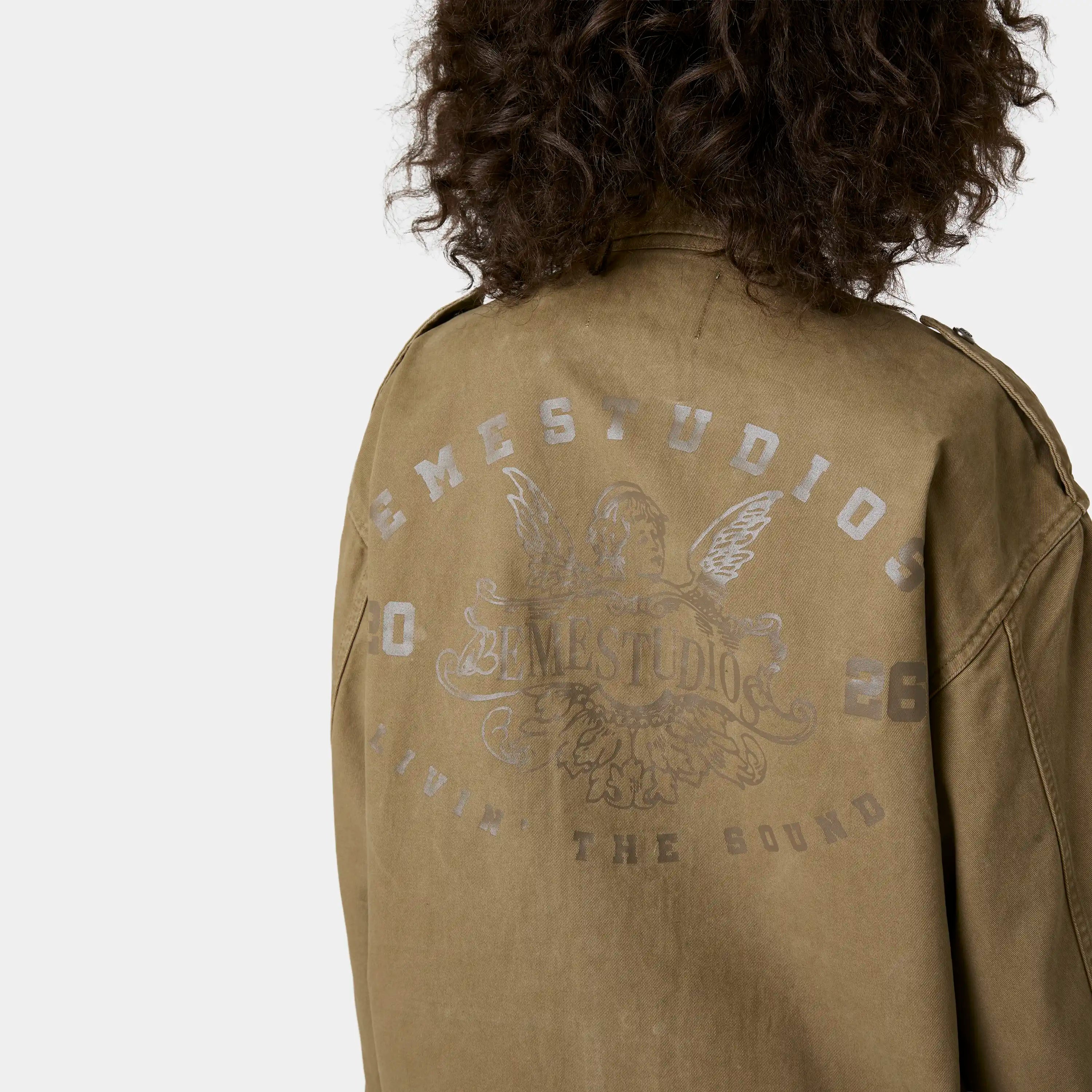 Cherub Camel Jacket Outerwear Eme Studios