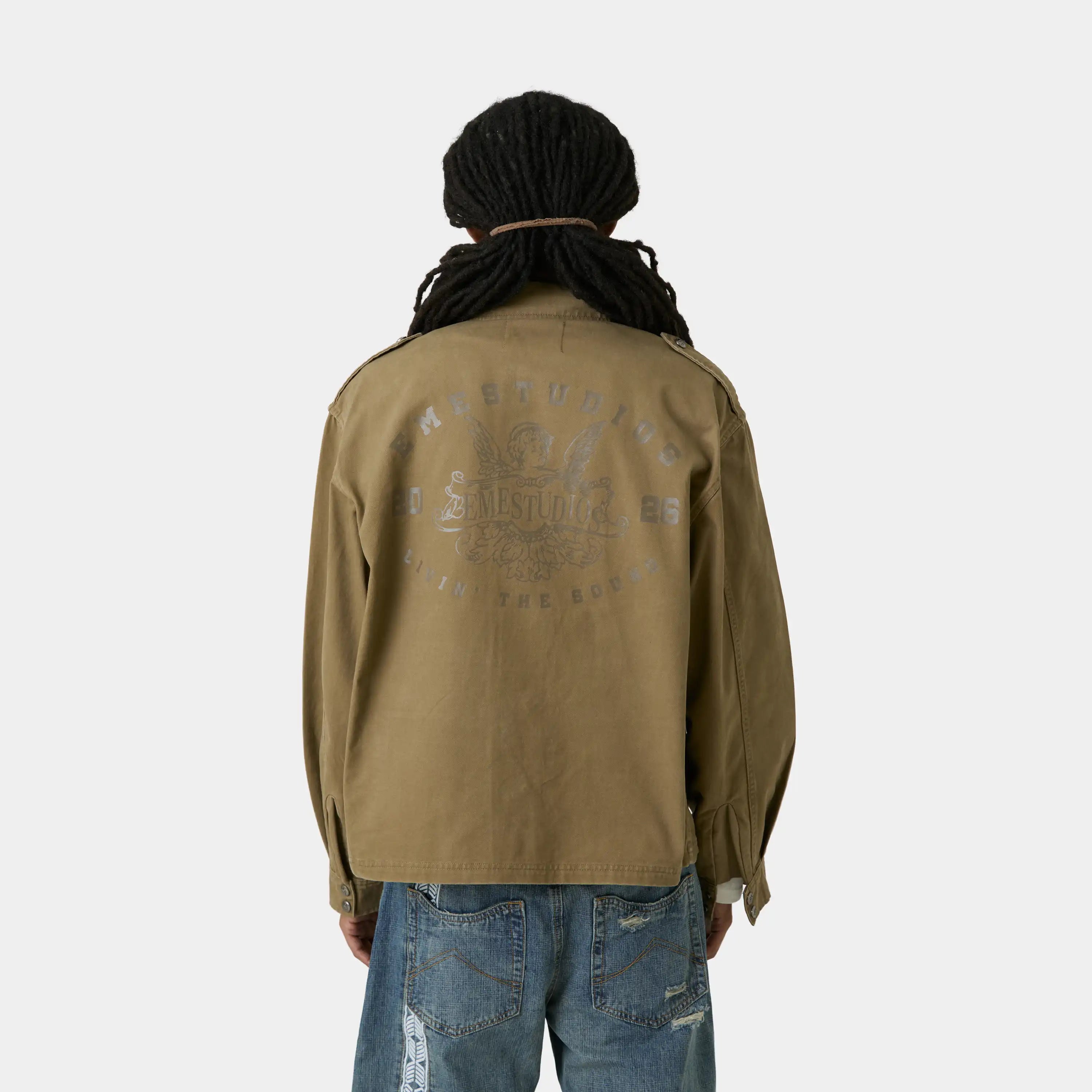 Cherub Camel Jacket Outerwear Eme Studios