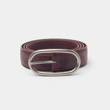 Cinder Burgundy Belt Accesories Eme Studios