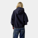 Class 3A Navy Oversized Hoodie Hoodies Eme Studios
