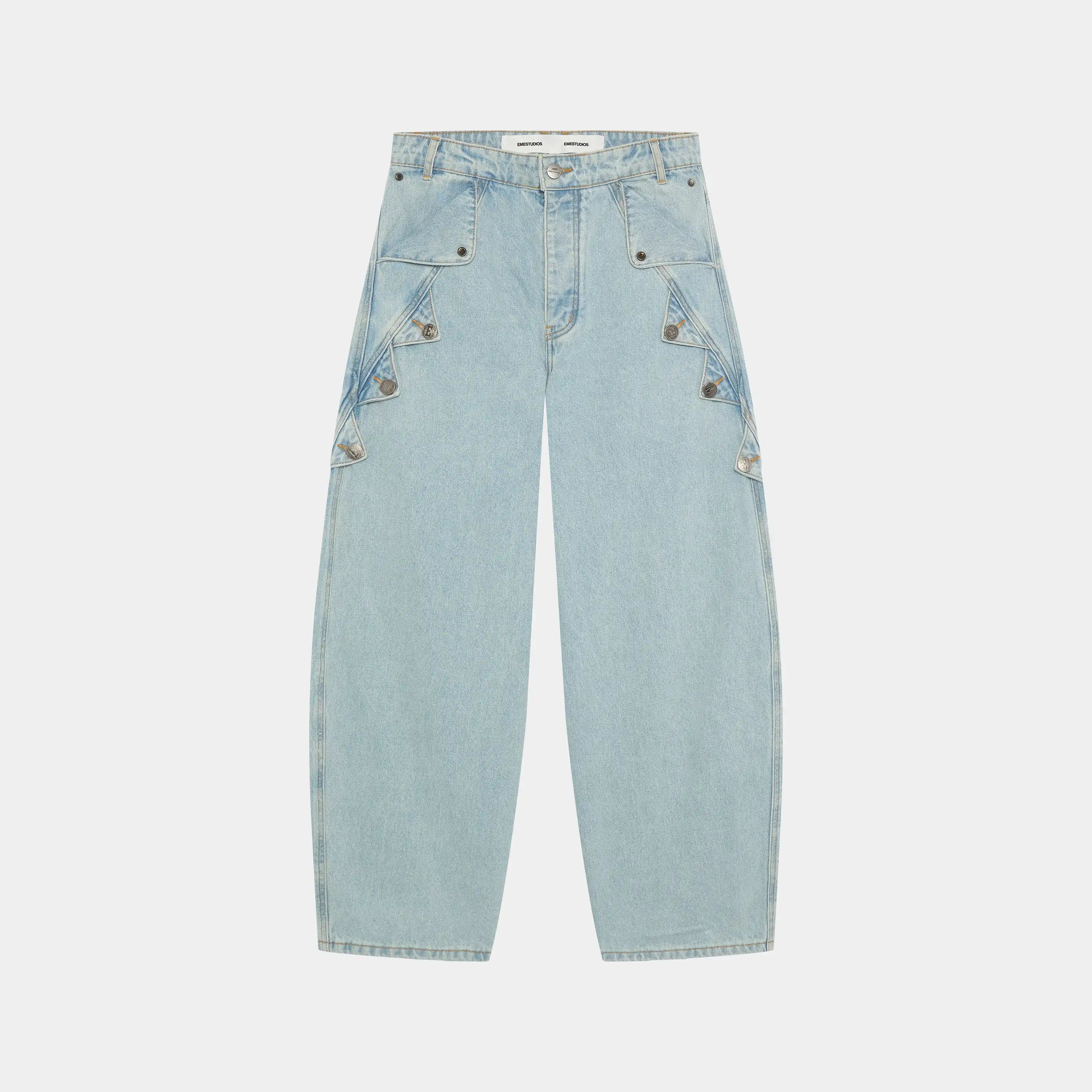 Coin Wide Denim Pants
