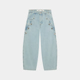 Coin Wide Denim Pants Pants Eme Studios