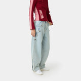 Coin Wide Denim Pants Pants Eme Studios