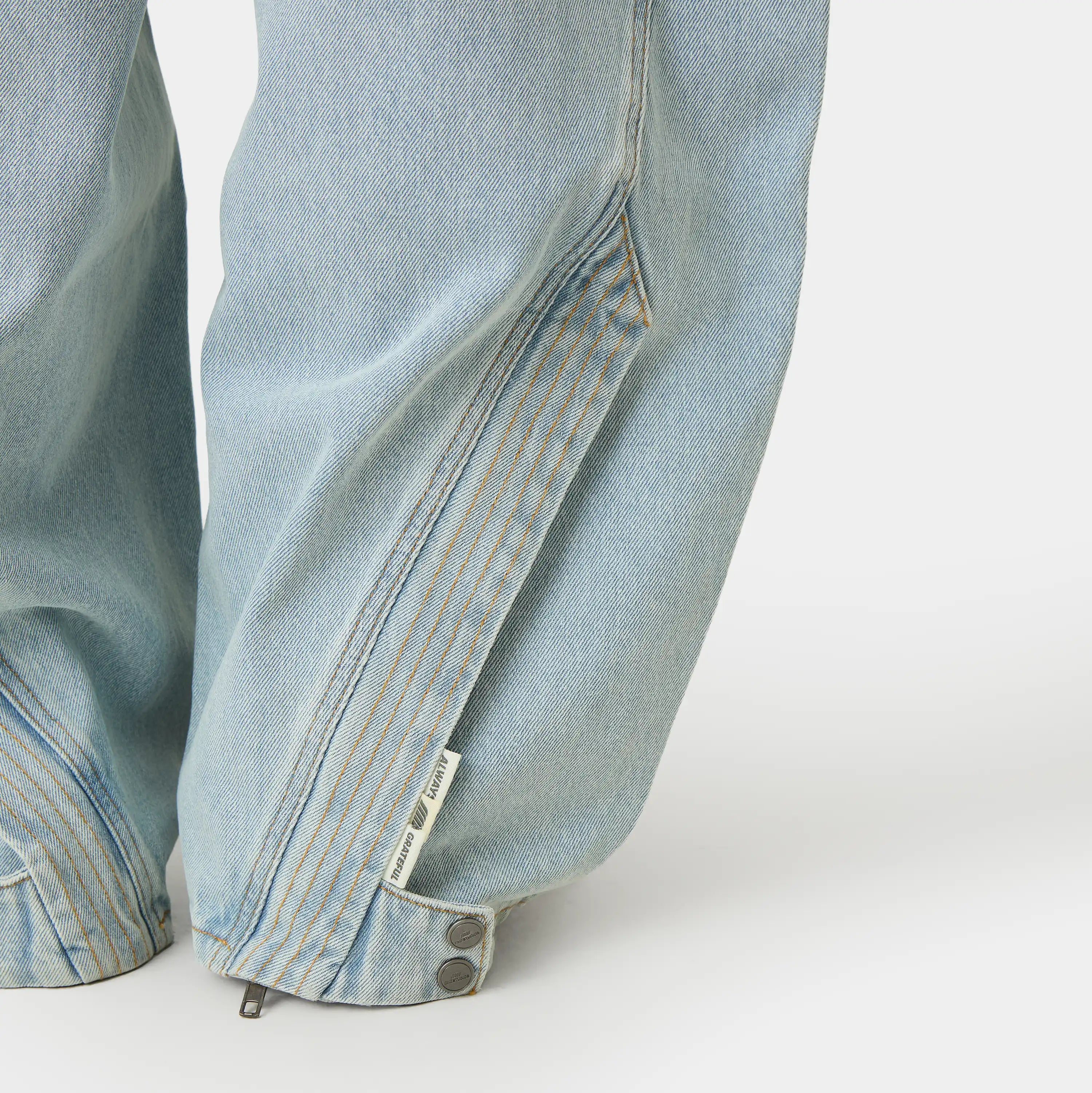 Coin Wide Denim Pants Pants Eme Studios