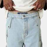 Coin Wide Denim Pants Pants Eme Studios
