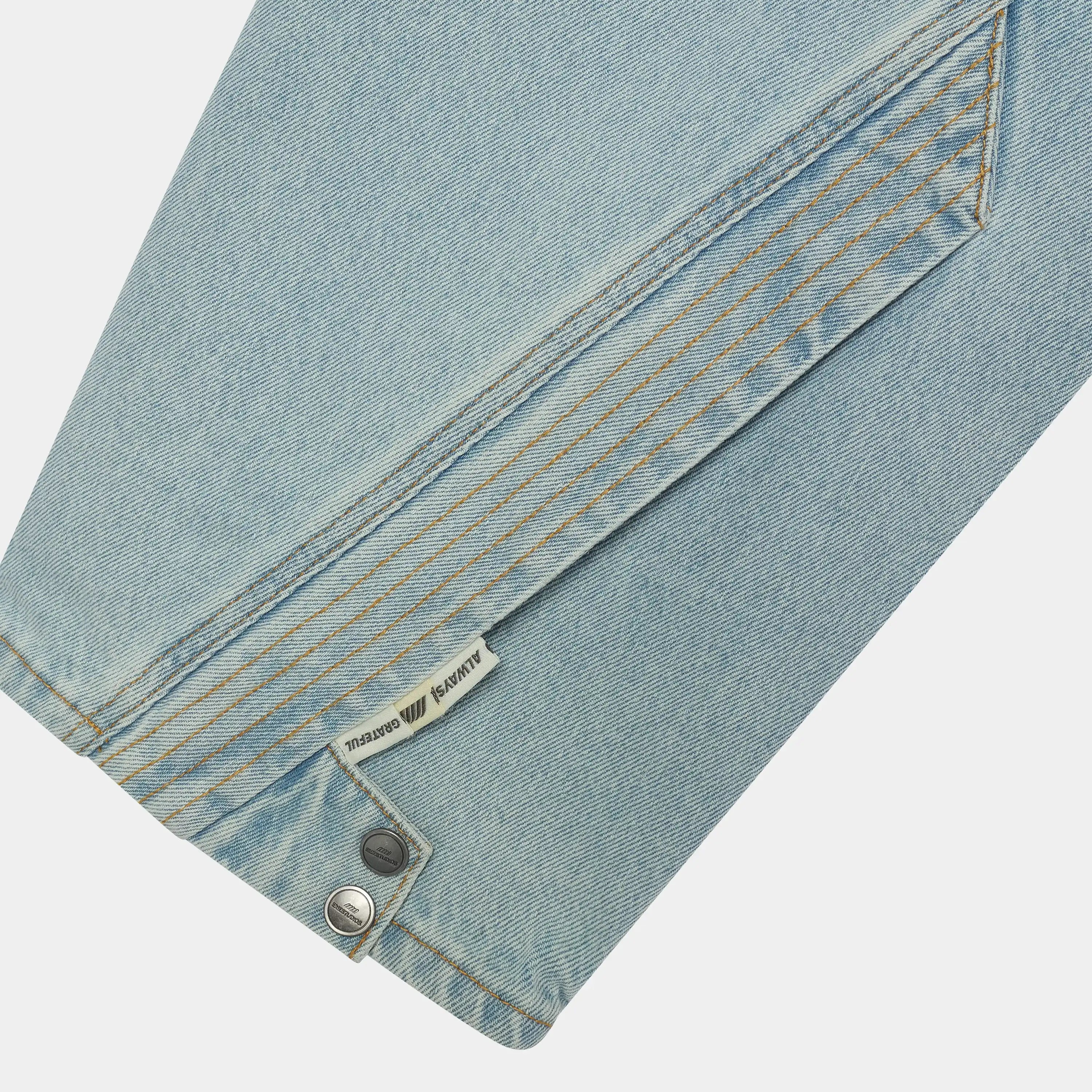 Coin Wide Denim Pants Pants Eme Studios