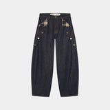 Coin Wide Raw Denim Pants Pants Eme Studios