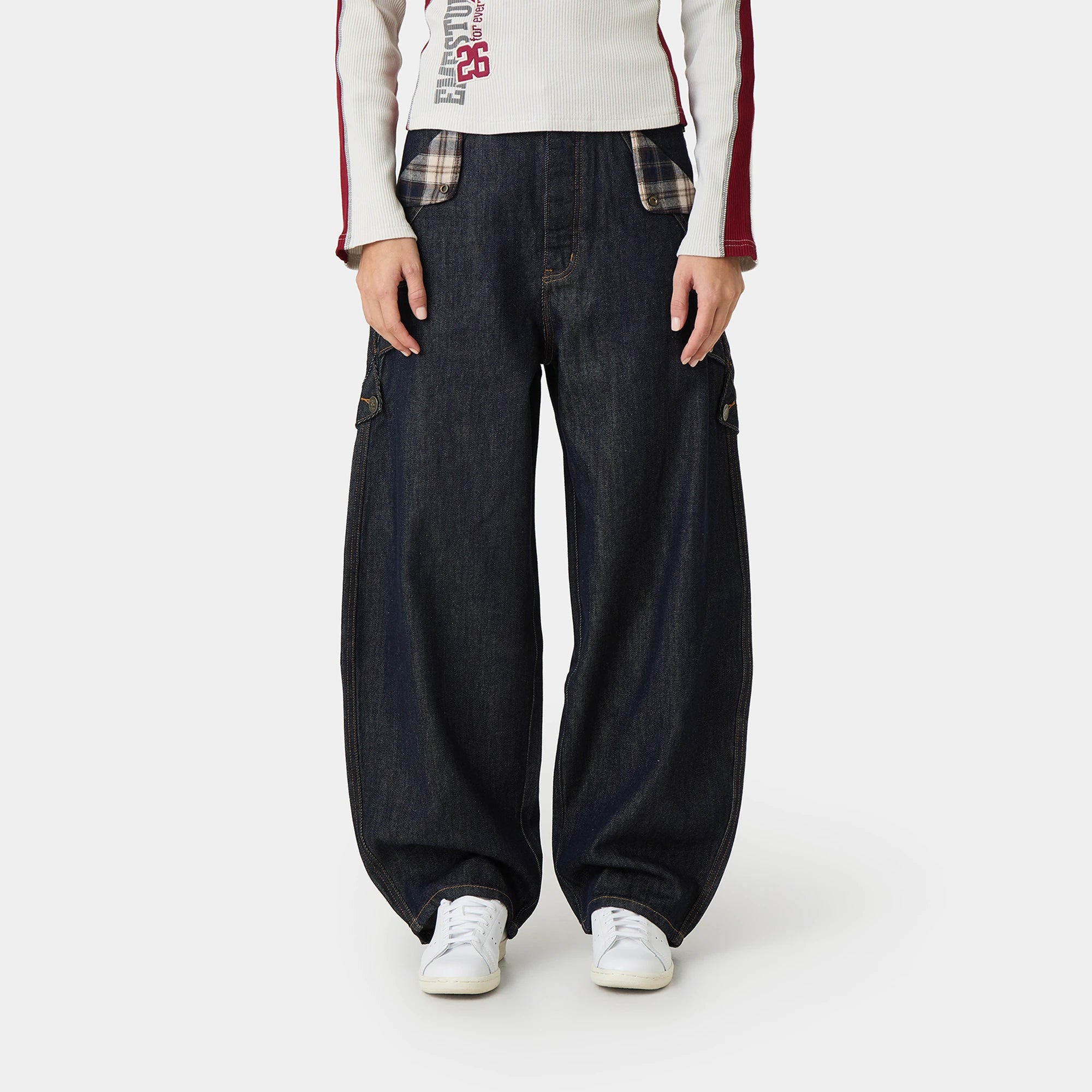 Coin Wide Raw Denim Pants Pants Eme Studios