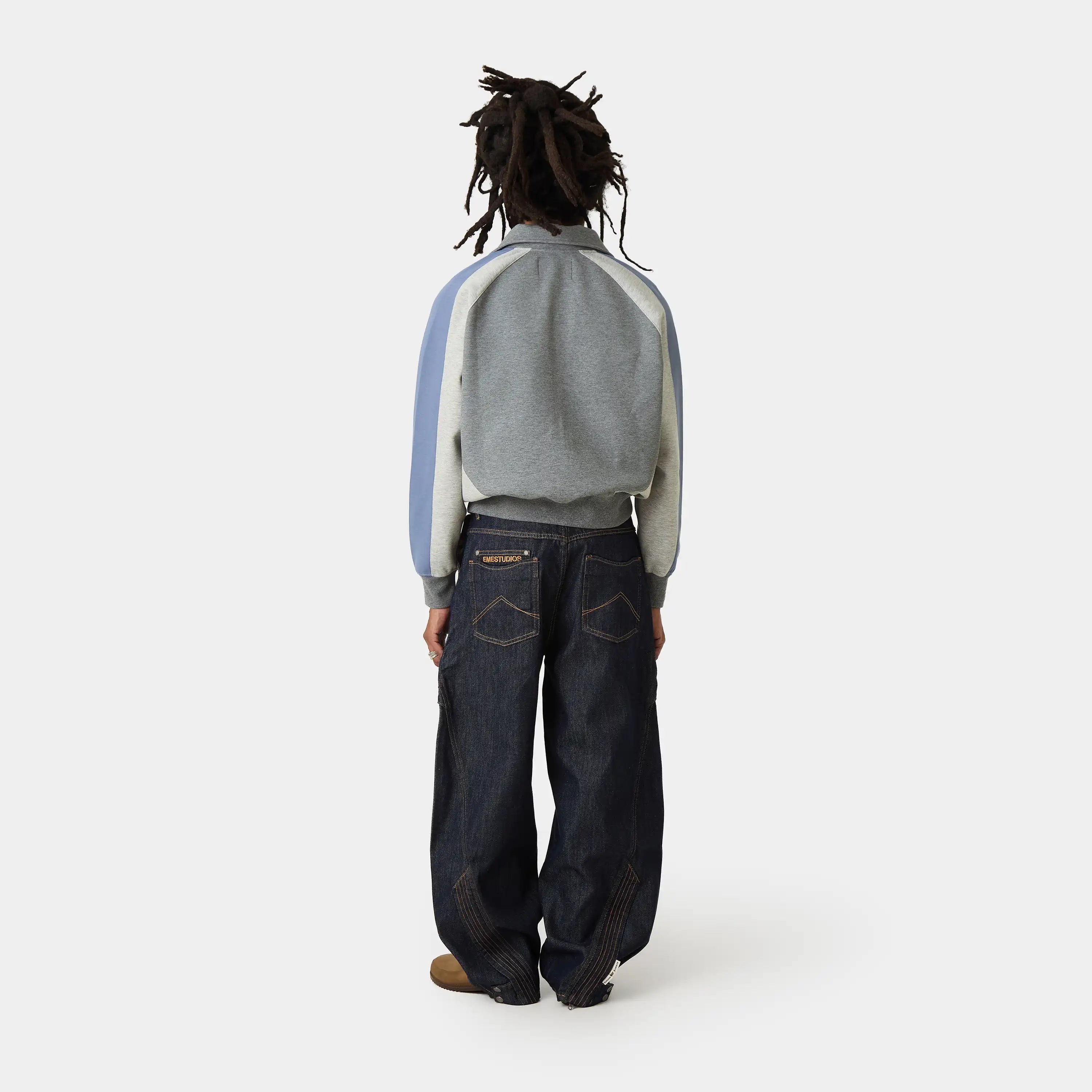 Coin Wide Raw Denim Pants Pants Eme Studios