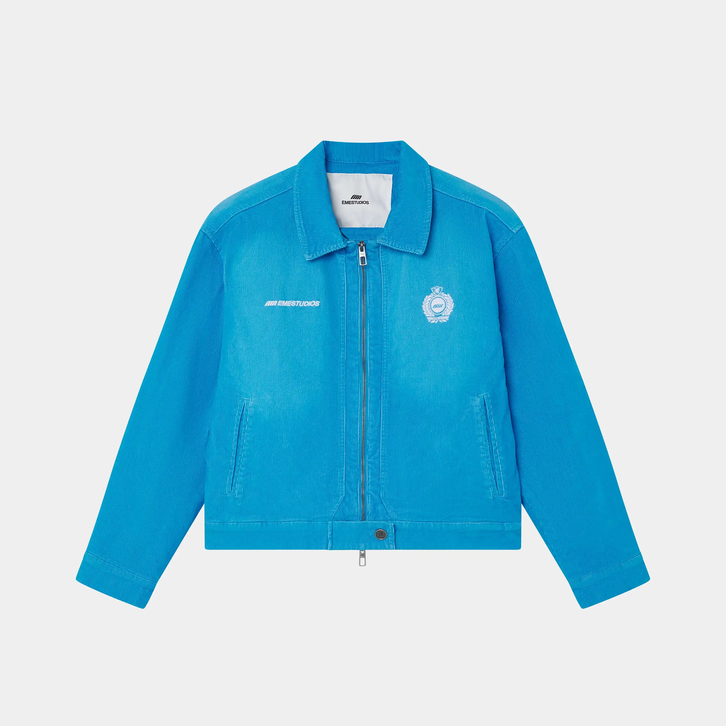 Core Corduroy Cobalt Jacket Outerwear Eme Studios