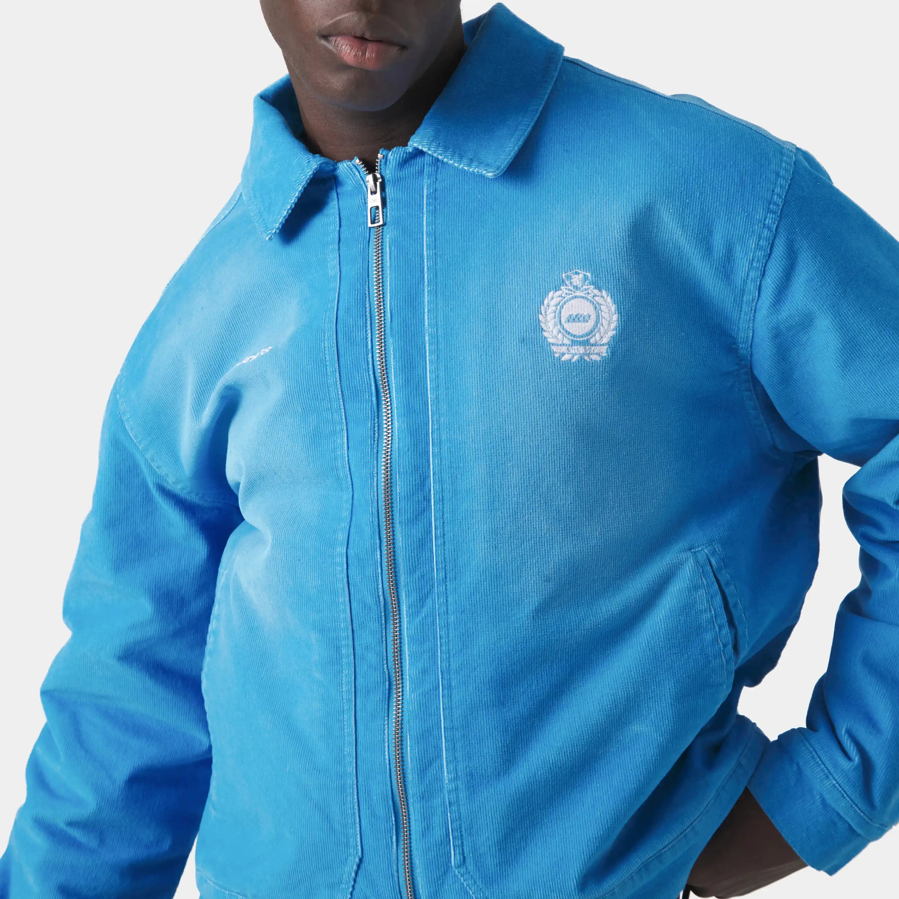 Core Corduroy Cobalt Jacket Outerwear Eme Studios
