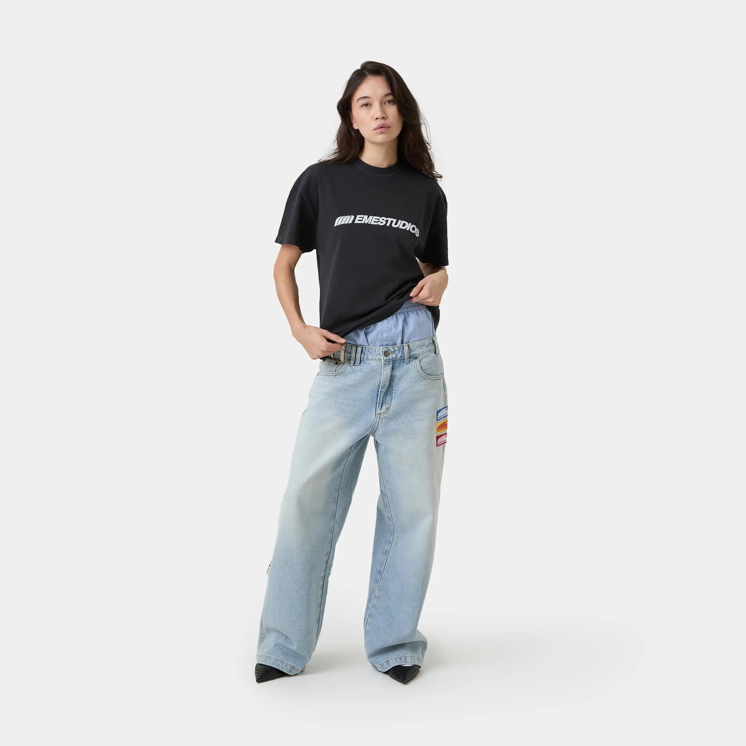 Core Shadow Oversized Tee T-shirts Eme Studios