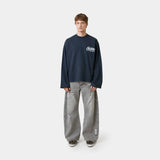 Courageous Navy Long Sleeve T-shirts Eme Studios