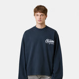Courageous Navy Long Sleeve T-shirts Eme Studios