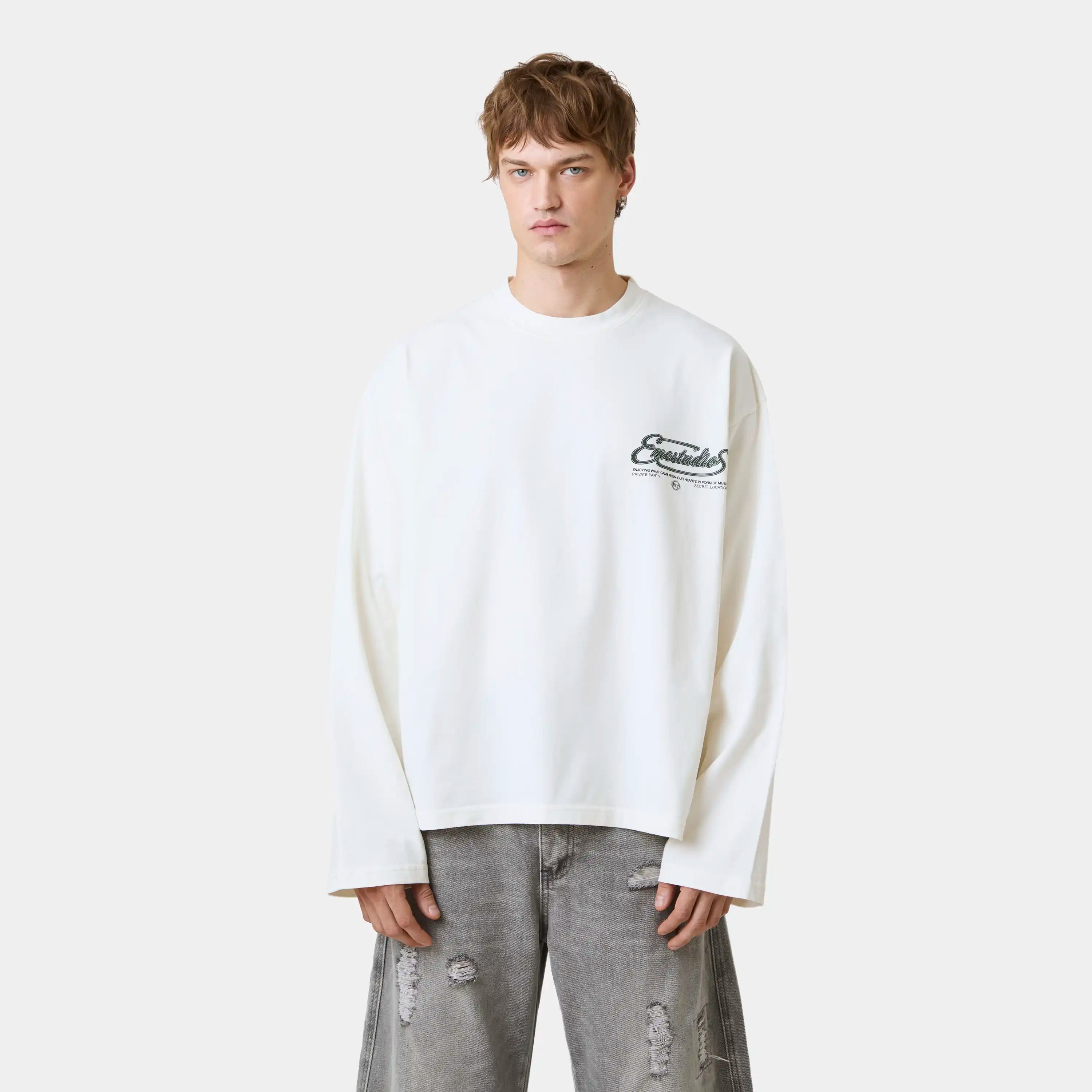 Courageous Pearl Long Sleeve T-shirts Eme Studios