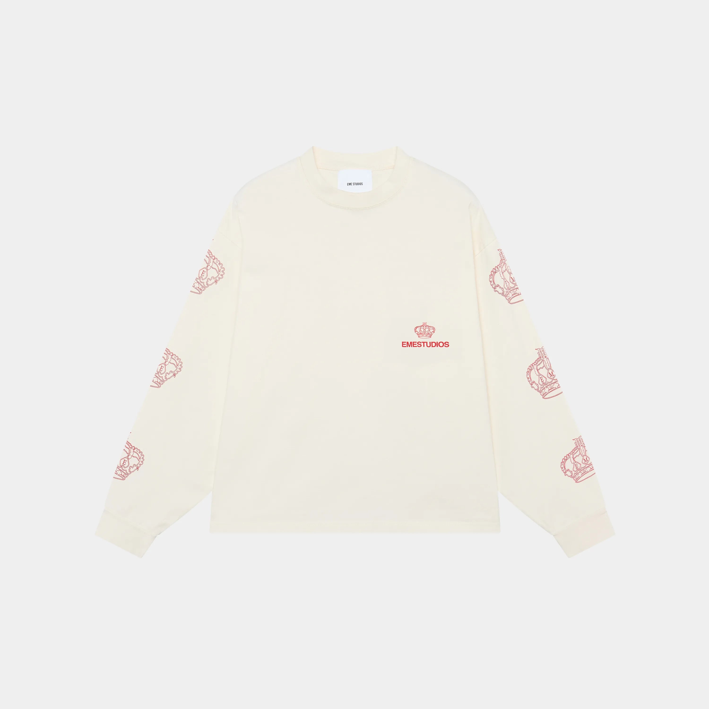 Crown Pearl Long Sleeve T-shirts eme