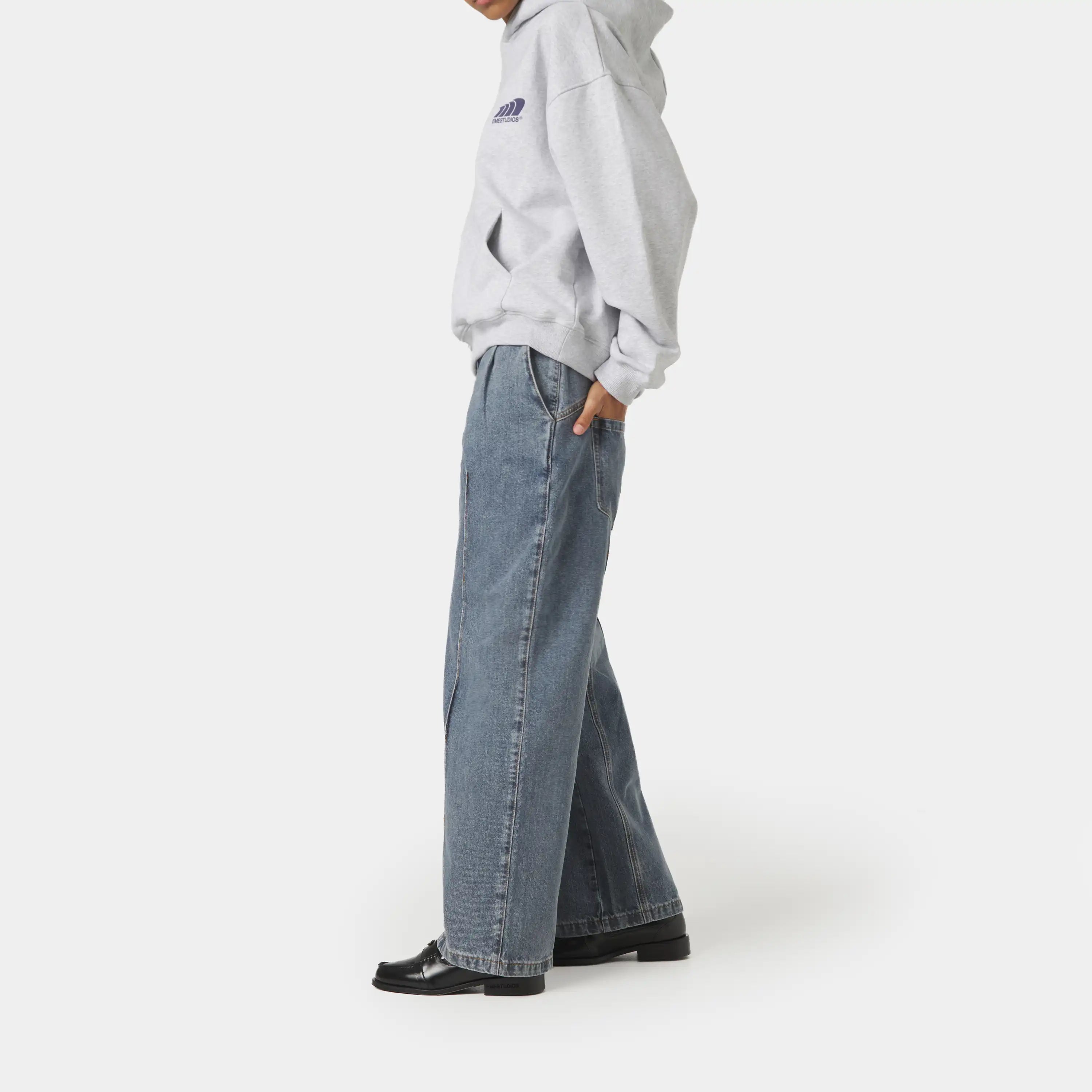 Crusader Grey Work Pants Pants Eme Studios